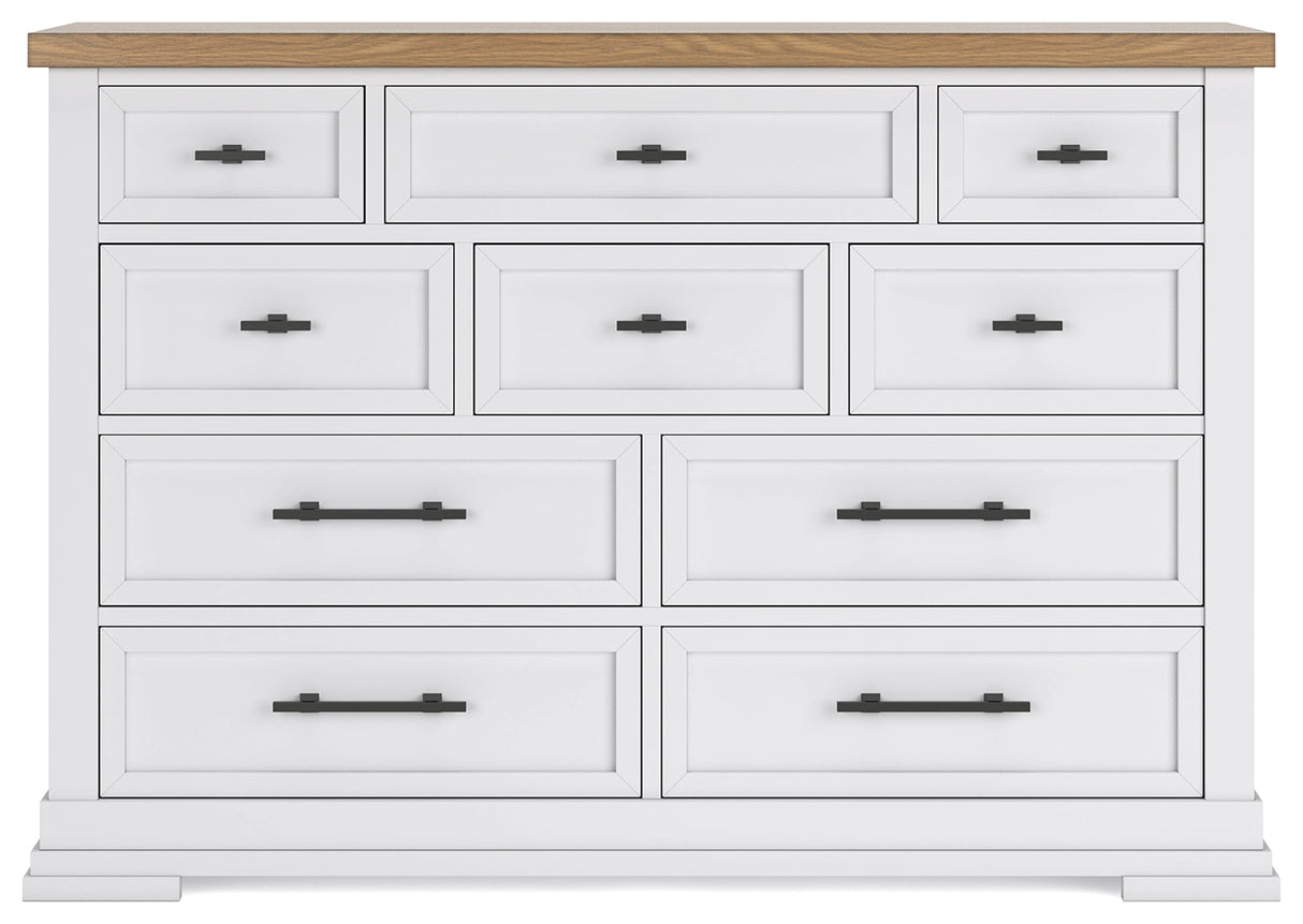 Ashbryn White/Natural Dresser