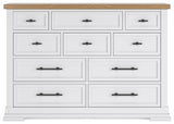 Ashbryn White/Natural Dresser