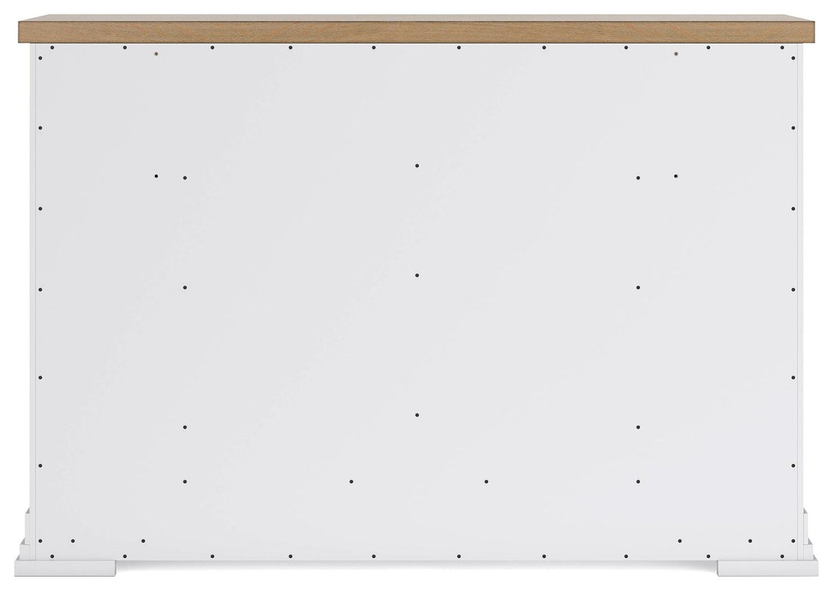 Ashbryn White/Natural Dresser by Ashley at Eve Furniture