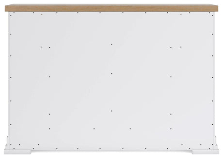 Ashbryn White/Natural Dresser by Ashley at Eve Furniture