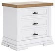 Ashbryn White/Natural Nightstand by Ashley at Eve Furniture