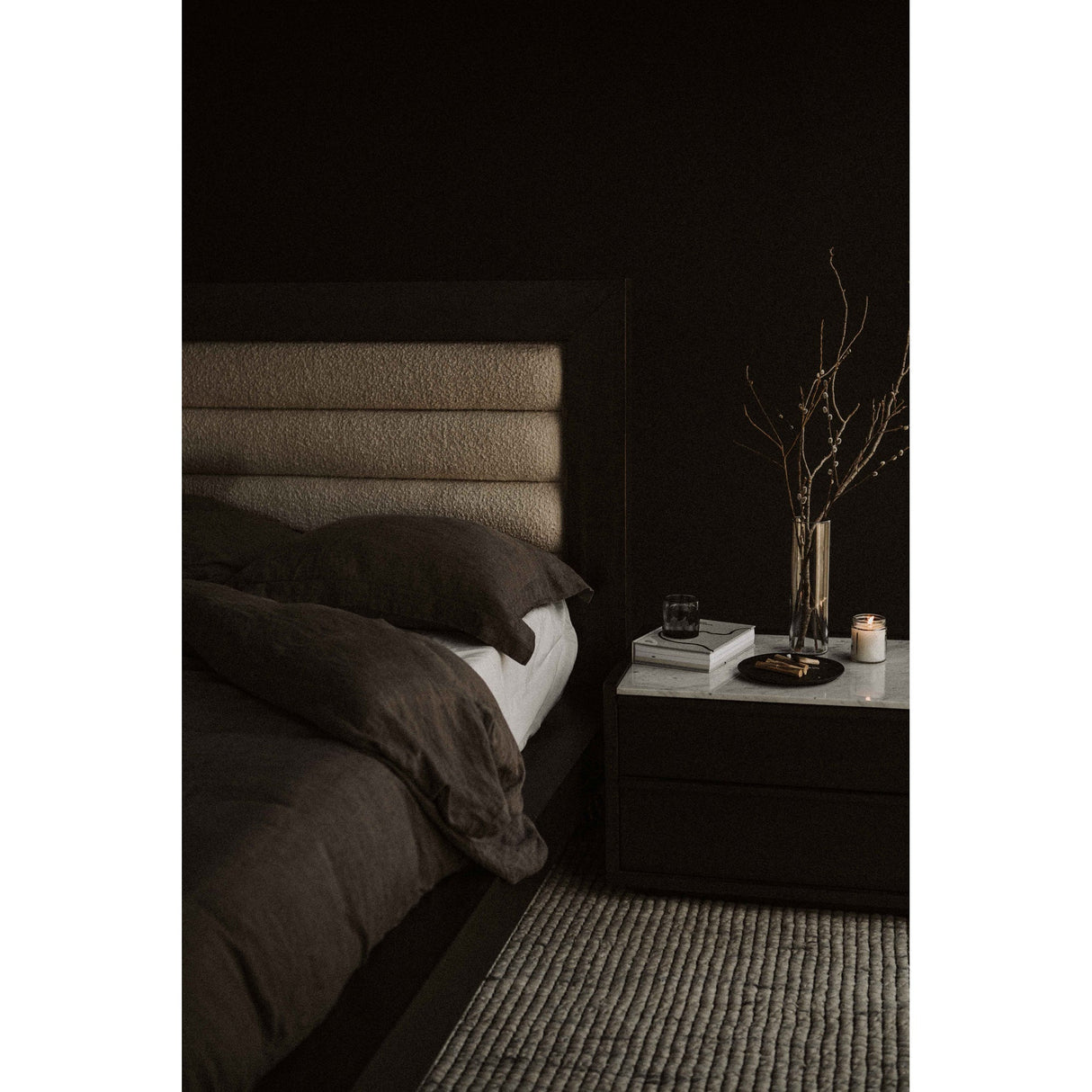 Ashcroft Beige King Bed by MOES at Eve Furniture