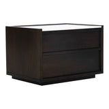 Ashcroft Dark Grey Nightstand
