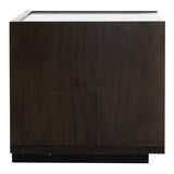 Ashcroft Dark Grey Nightstand by Moe's Home at Eve Furniture