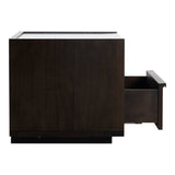 Ashcroft Dark Grey Nightstand by Moe's Home at Eve Furniture