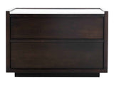 Ashcroft Dark Grey Nightstand