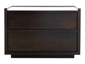 Ashcroft Dark Grey Nightstand