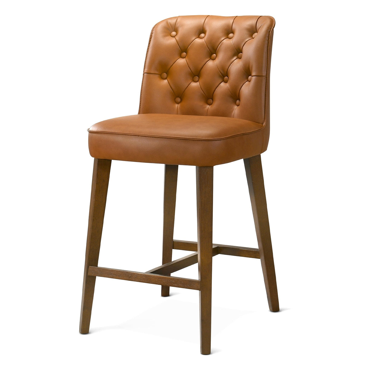 Peoria Elegant Mid-Century Modern Counter Stool for Kitchen Island by Ashcroft Imports at Eve Furniture
