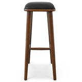 Jason PU Leather Bar Stool by Ashcroft Imports at Eve Furniture