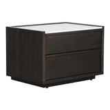 Ashcroft Nightstand Dark Grey by Moe's Home at Eve Furniture
