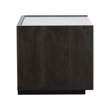 Ashcroft Nightstand Dark Grey by Moe's Home at Eve Furniture