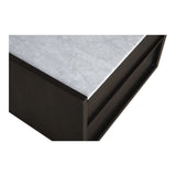 Ashcroft Nightstand Dark Grey by Moe's Home at Eve Furniture