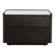 Ashcroft Nightstand Dark Grey by Moe's Home at Eve Furniture
