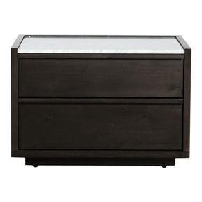Ashcroft Nightstand Dark Grey by Moe's Home at Eve Furniture