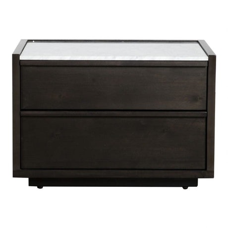 Ashcroft Nightstand Dark Grey by Moe's Home at Eve Furniture