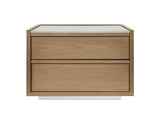 Ashcroft Oak Nightstand by MOES at Eve Furniture