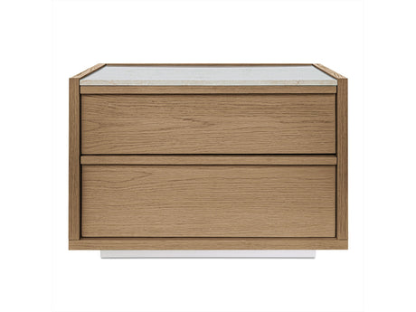 Ashcroft Oak Nightstand by MOES at Eve Furniture