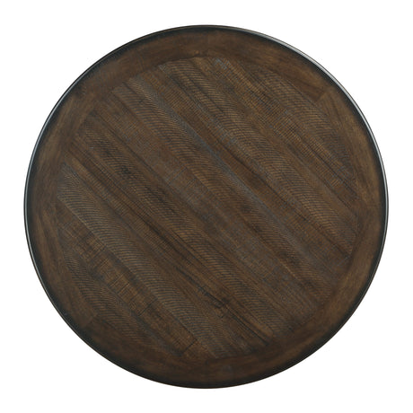 Asher Antique White/Brown Counter Height Set by Homelegance at Eve Furniture