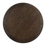 Asher Black/Brown Round 5-Piece Dining Room Set by Homelegance at Eve Furniture