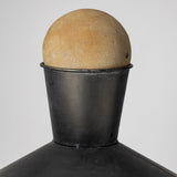 Asher Set of Two Black Metal Urns by Mercana at Eve Furniture