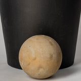 Asher Set of Two Black Metal Urns by Mercana at Eve Furniture