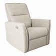 Asheville Cream Suede Recliner Chair by Ashcroft Furniture at Eve Furniture