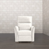 Asheville Cream Suede Recliner Chair