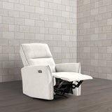 Asheville Cream Suede Recliner Chair