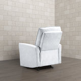 Asheville Grey Suede Recliner Chair by Ashcroft Furniture at Eve Furniture