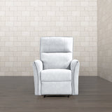 Asheville Grey Suede Recliner Chair by Ashcroft Furniture at Eve Furniture