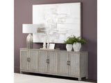 Ashlar Brown Six-Door Sideboard by Crestview at Eve Furniture