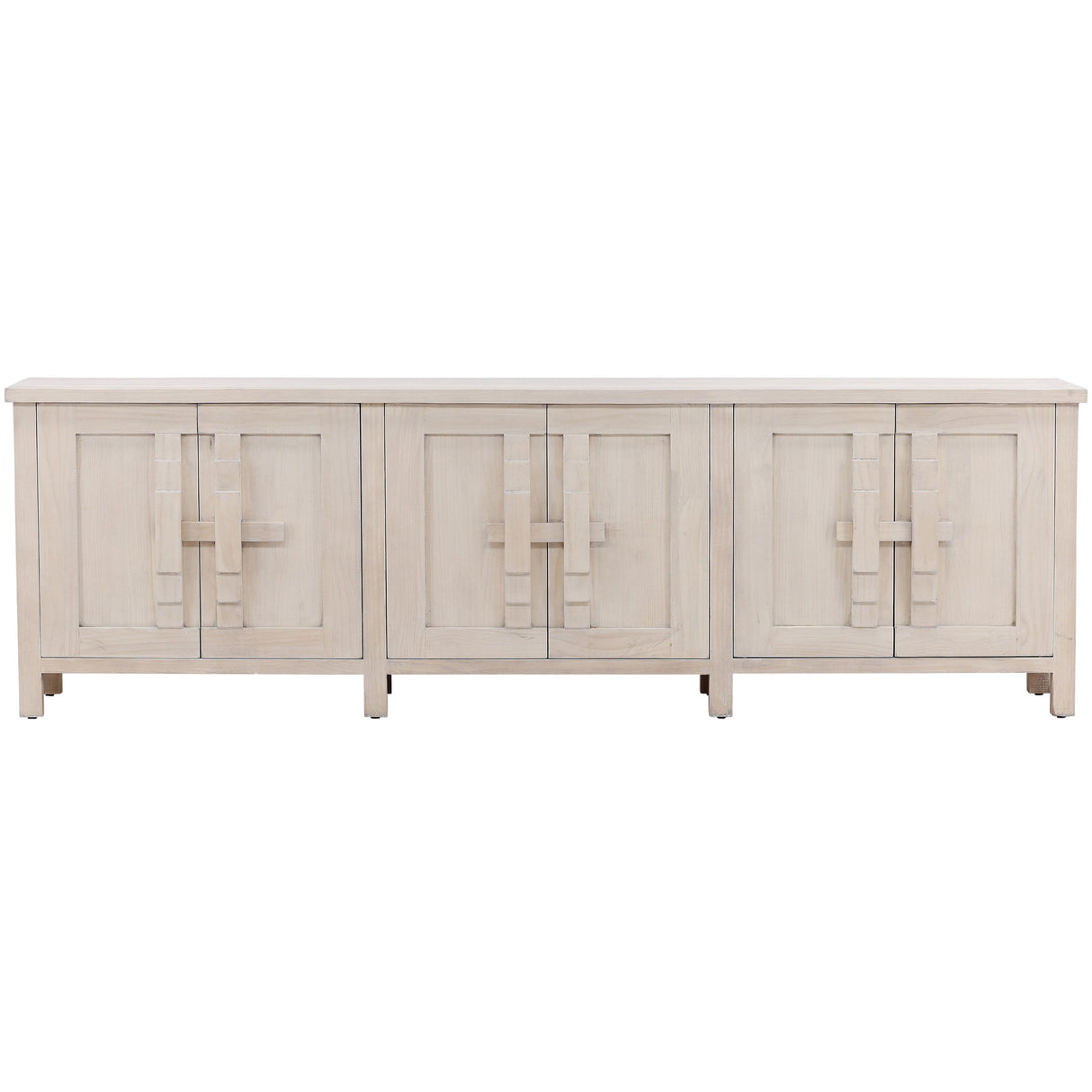 Ashlin Sideboard, White Wash by Dovetail at Eve Furniture