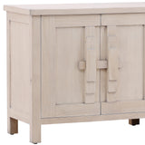 Ashlin Sideboard, White Wash by Dovetail at Eve Furniture