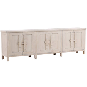 Ashlin Sideboard, White Wash by Dovetail at Eve Furniture