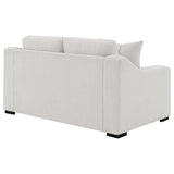 Ashlyn Sand 3-Piece Upholstered Track Arm Living Room Set by Coaster at Eve Furniture
