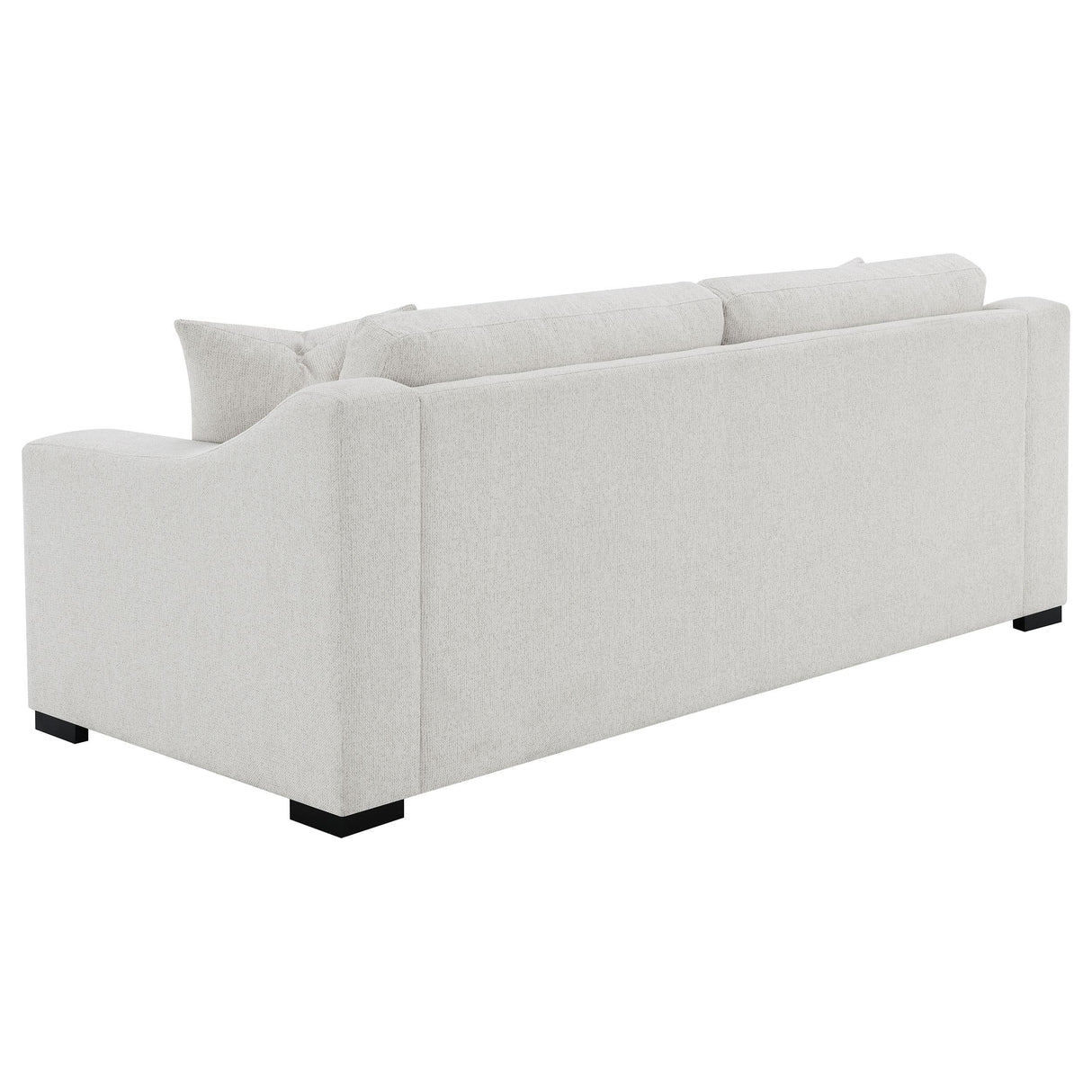 Ashlyn Sand Fabric Upholstered Track Arm Sofa by Coaster at Eve Furniture