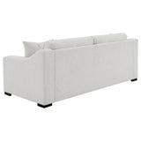 Ashlyn Sand Fabric Upholstered Track Arm Sofa by Coaster at Eve Furniture