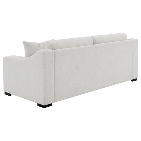 Ashlyn Sand Fabric Upholstered Track Arm Sofa by Coaster at Eve Furniture