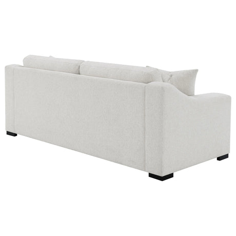 Ashlyn Sand Fabric Upholstered Track Arm Sofa by Coaster at Eve Furniture