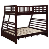 Ashton Cappuccino Twin over Full 2-Drawer Bunk Bed