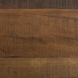 Ashwick Dark Brown Reclaimed Wood Bench by Mercana at Eve Furniture