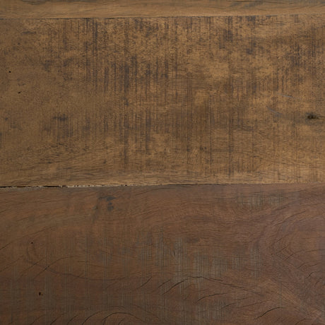Ashwick Dark Brown Reclaimed Wood Square Coffee Table by Mercana at Eve Furniture