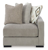Aslan Court Pebble 2-Piece Modular Loveseat by Ashley at Eve Furniture