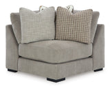 Aslan Court Pebble 5-Piece Sectional by Ashley at Eve Furniture