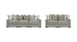 Aslan Court Pebble Modular Sofa and Loveseat by Ashley at Eve Furniture