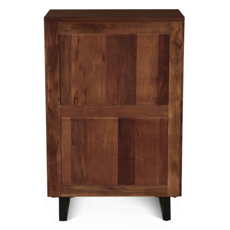 Aspen 34" Tall Chest in Walnut by Home Trends & Design at Eve Furniture