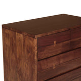 Aspen 34" Tall Chest in Walnut by Home Trends & Design at Eve Furniture