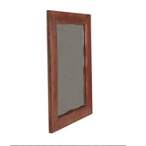 Aspen 43" Mirror Frame in Walnut by Home Trends & Design at Eve Furniture