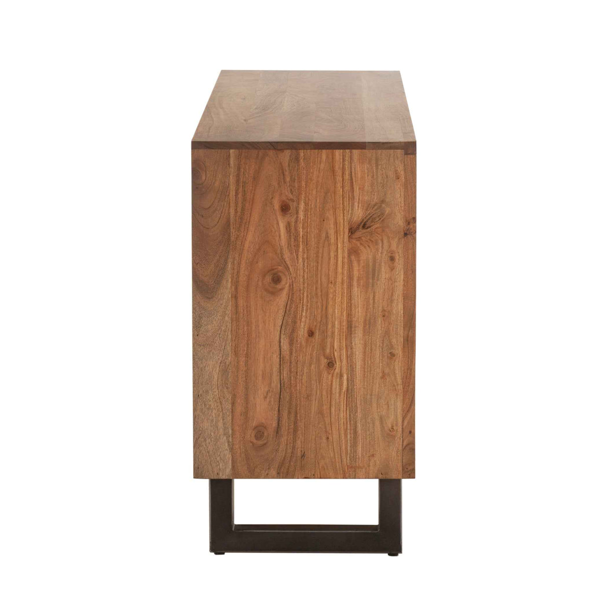 Aspen 58" Six Drawer Dresser in Smoked Acacia by Home Trends & Design at Eve Furniture