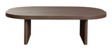 Aspen Almond Oak Coffee Table by Diamond Sofa at Eve Furniture